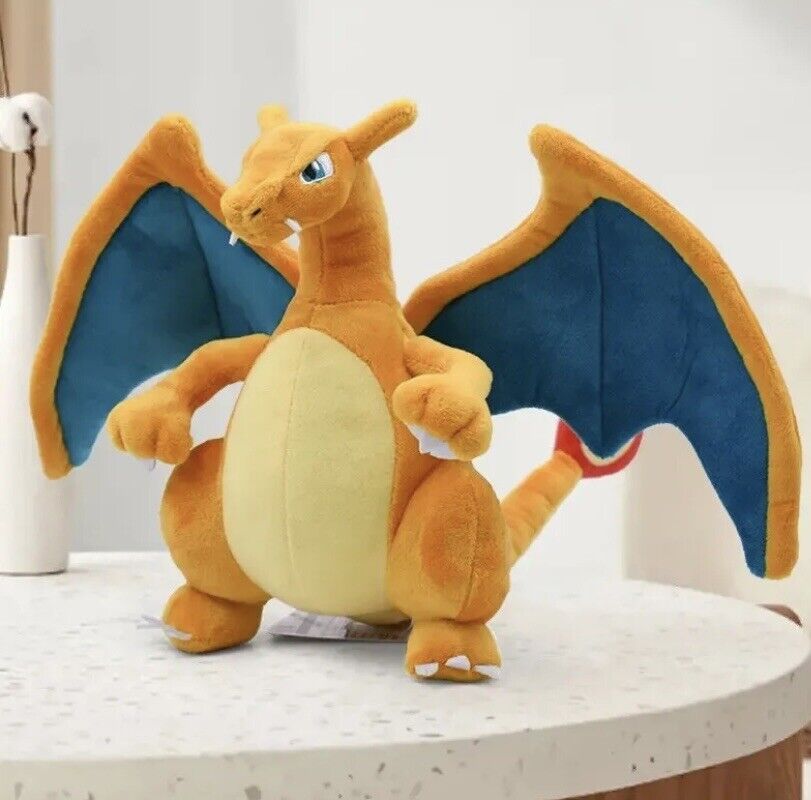 U.S Seller - Pokemon Charizard 8 Inches Plush Toy Brand New With Tag