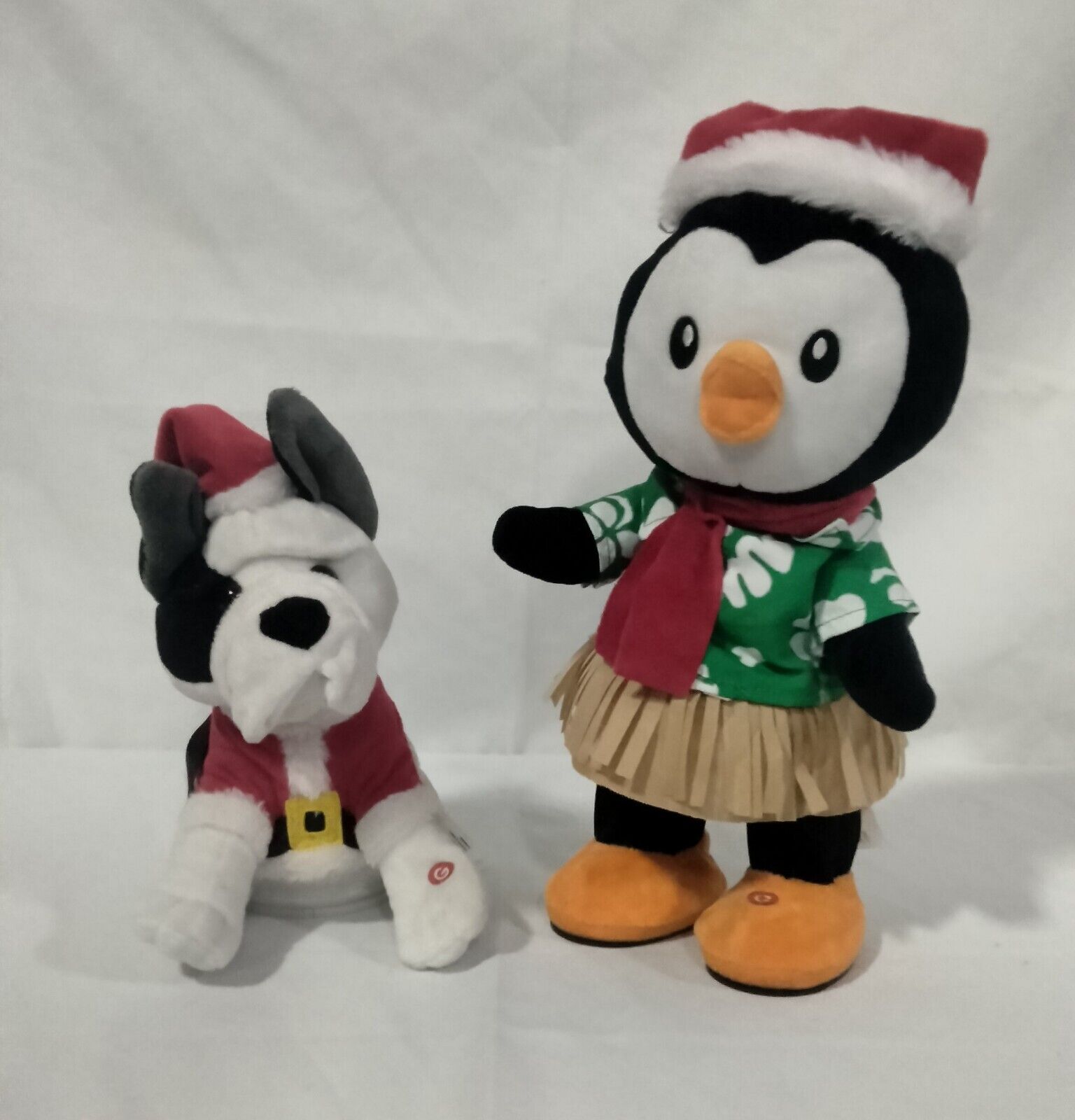 Lot Of 2 Gemmy Xmas Figures Both Tested