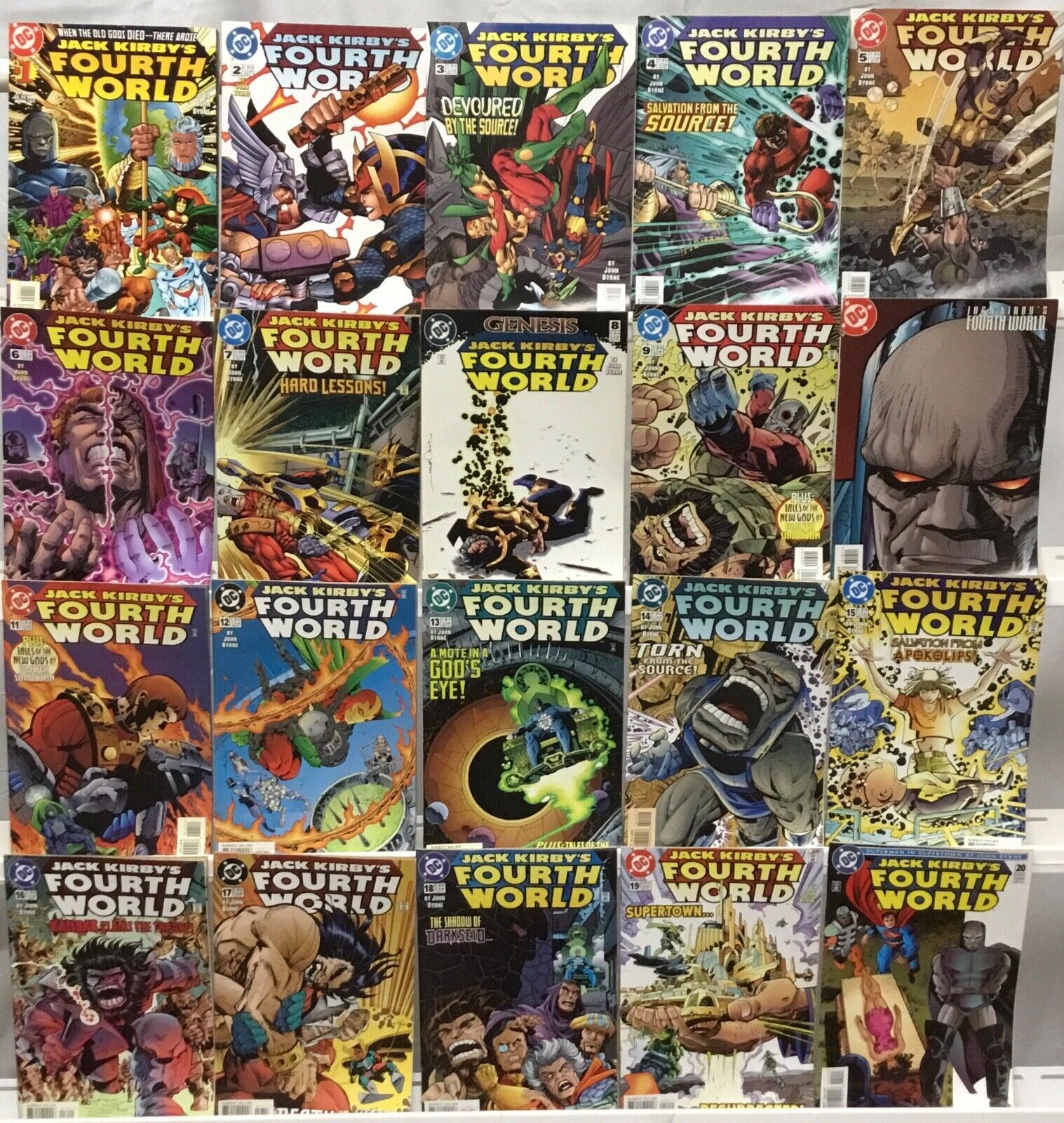 DC Comics Jack Kirby’s Fourth World #1-20 Complete Set VF 1997