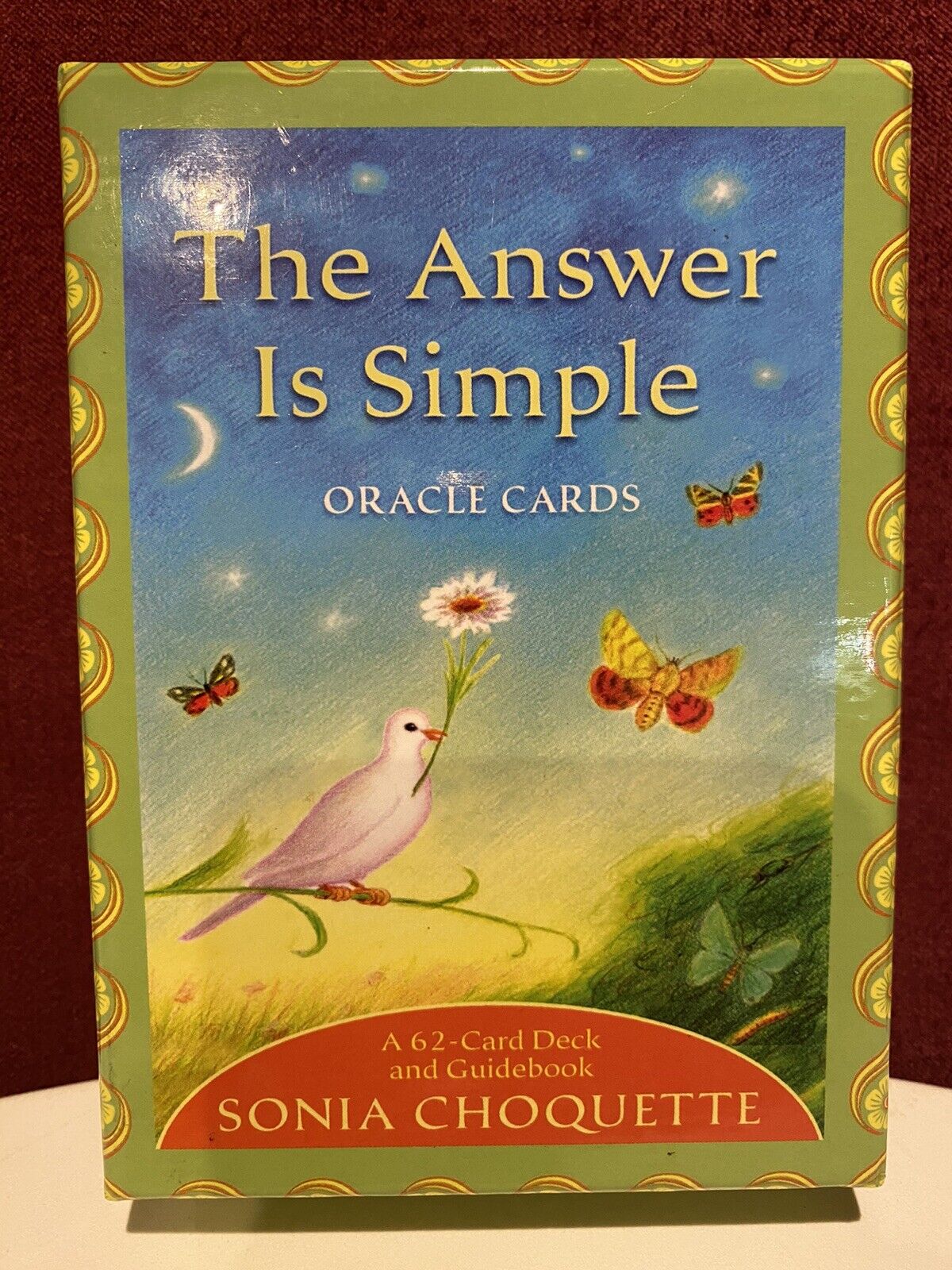 ORIGINAL 2008 THE ANSWER IS SIMPLE ORACLE TAROT CARD DECK SONIA CHOQUETTE EXC