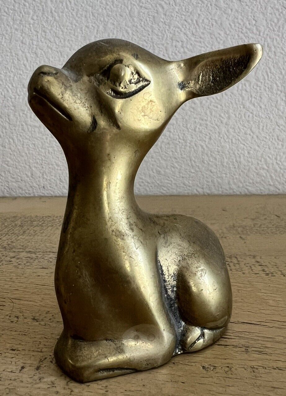 Vintage Brass Chihuahua
