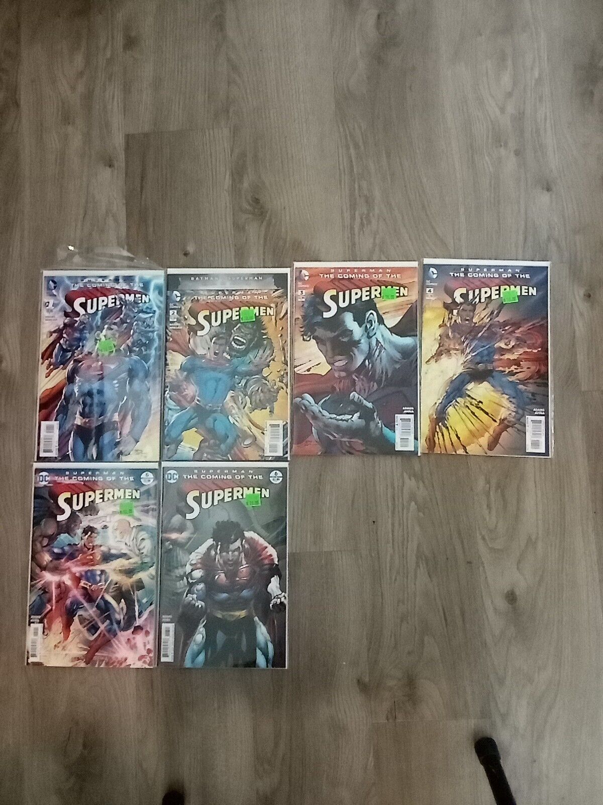 Superman The Coming Of The Supermen 1-6 Mint Condition