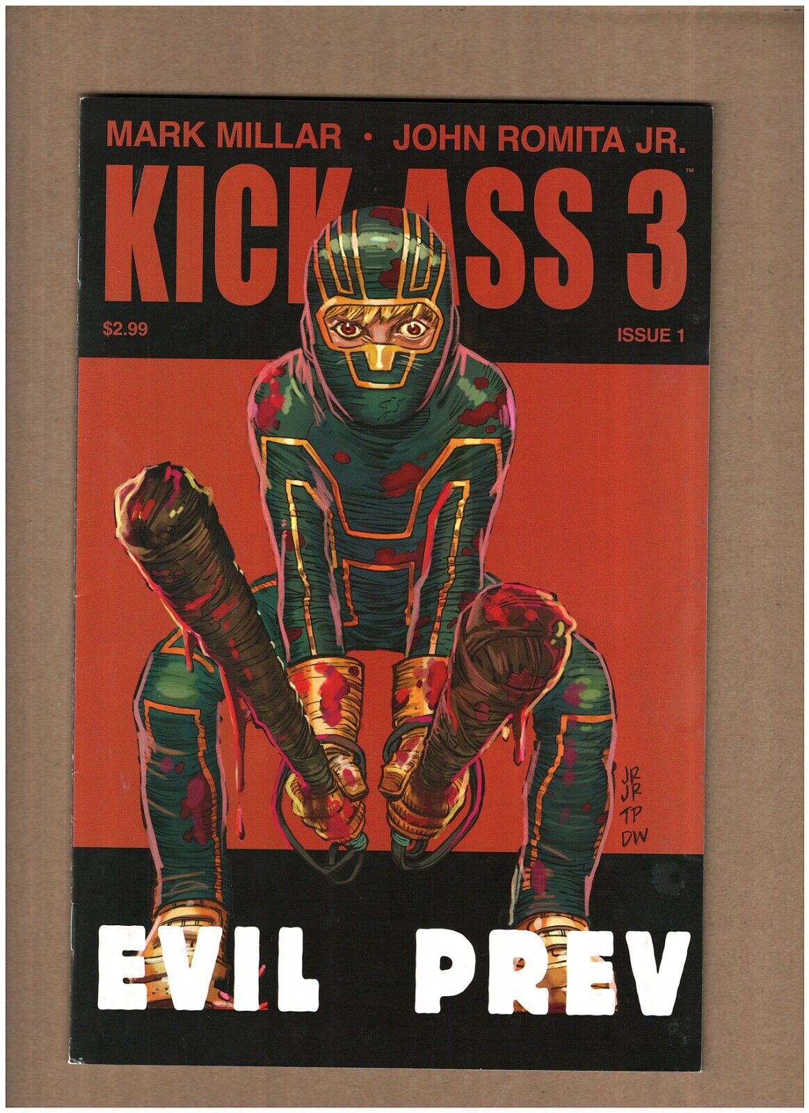 Kick-Ass 3 #1 Icon Comics 2013 Mark Millar John Romita Jr. VF/NM 9.0