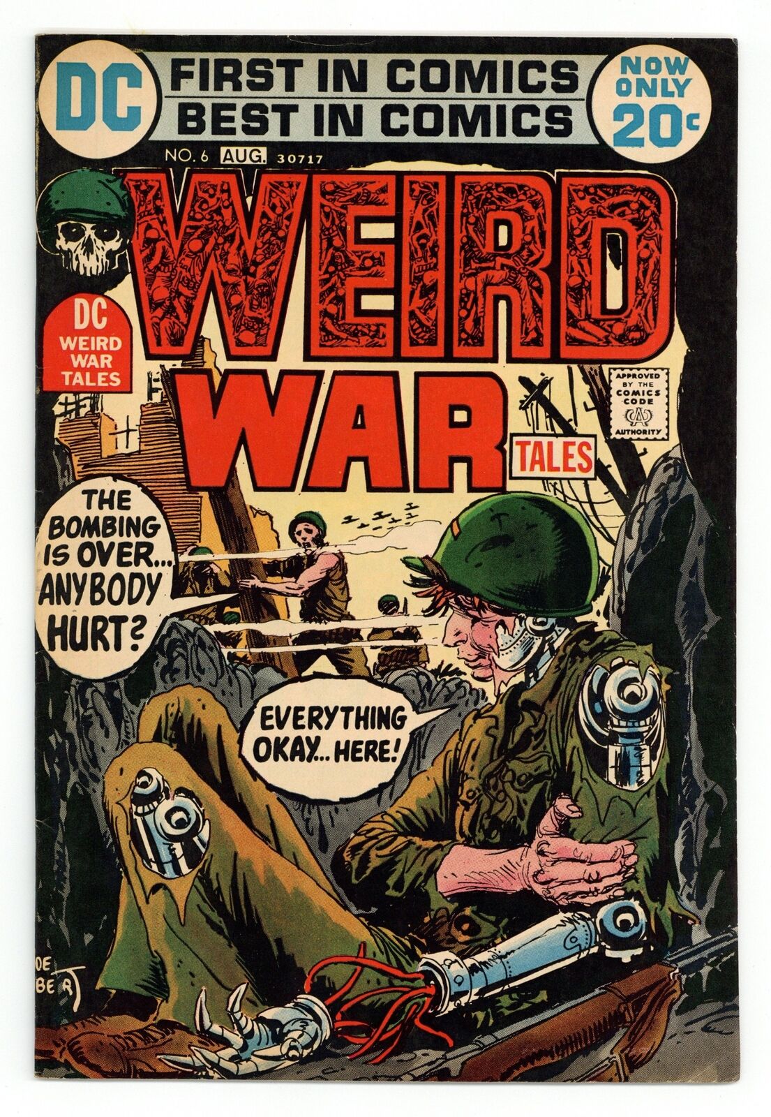Weird War Tales #6 VG/FN 5.0 1972