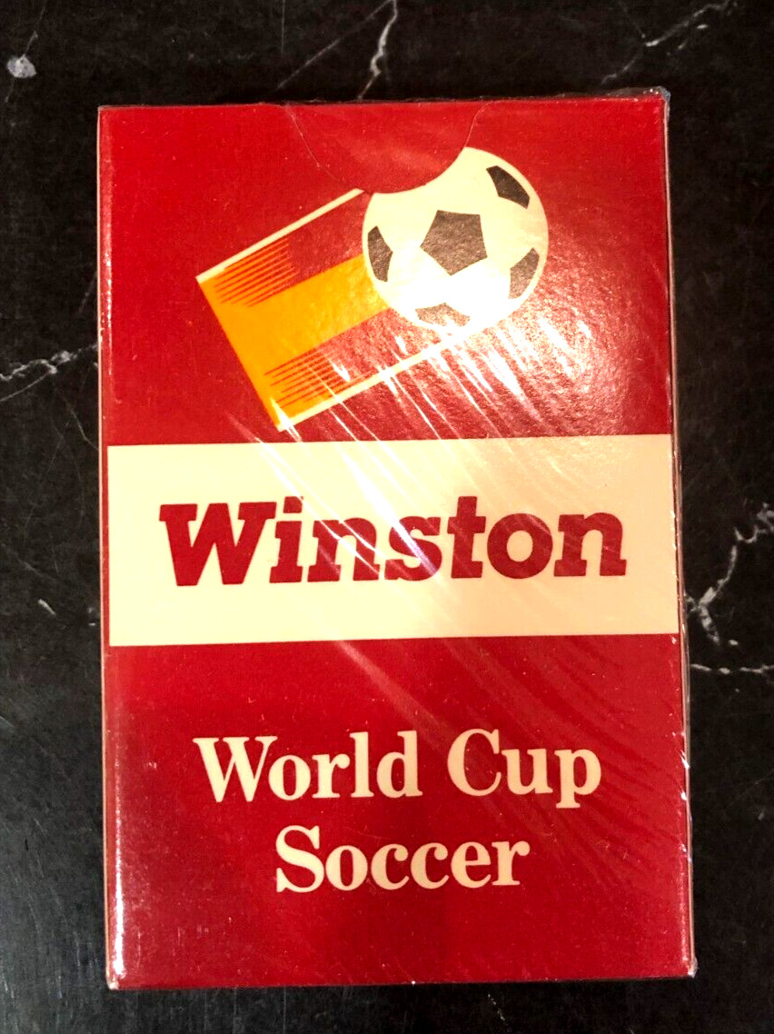 Sealed 1983 Winston World Cup Soccer Deck Of Playing Cards Made In USA