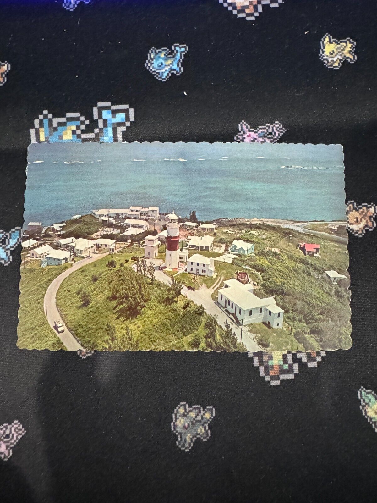 Postcard St. Davids Lighthouse Bermuda British Overseas Territory