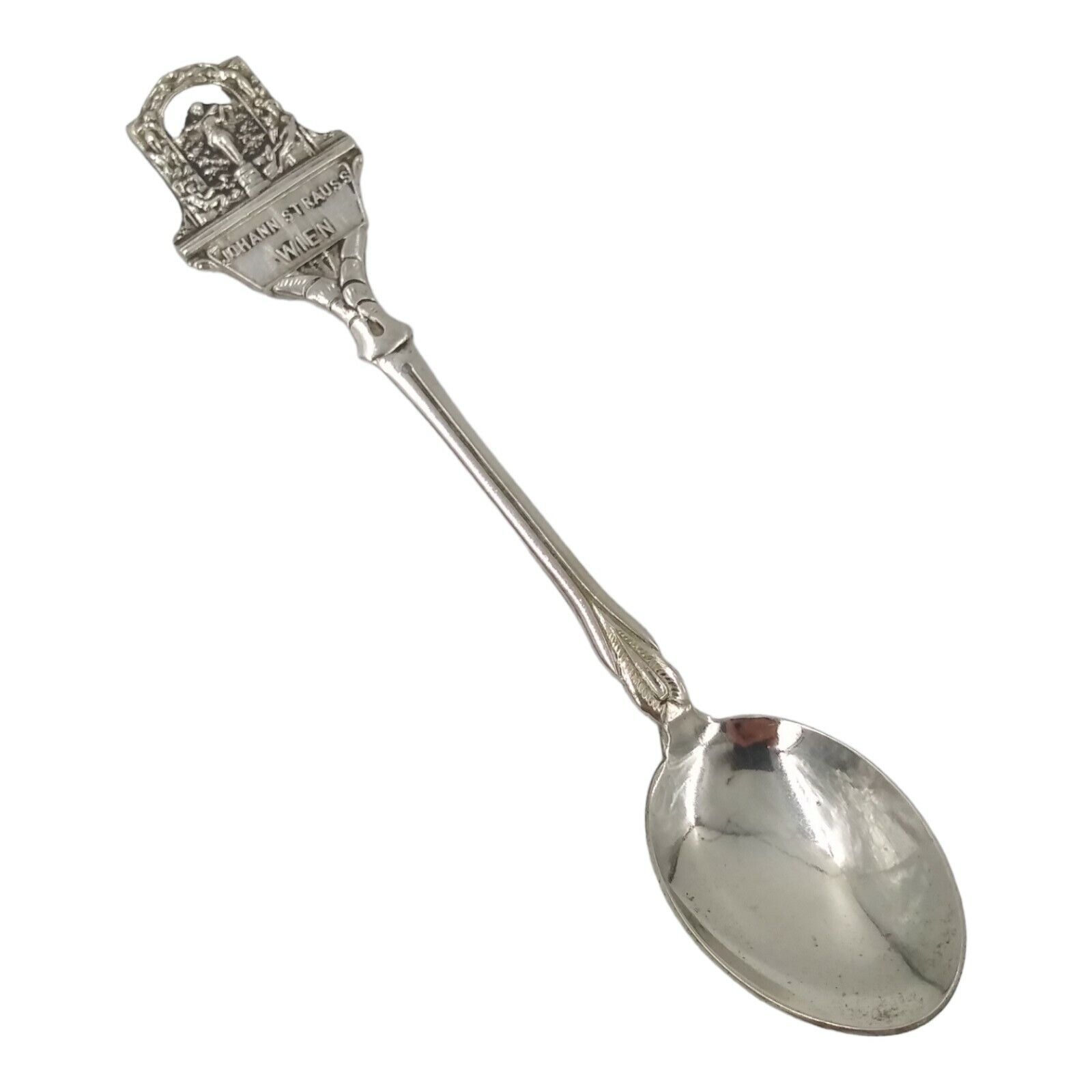 Vintage Johann Strauss Wien Vienna Austria Souvenir Spoon Collectible