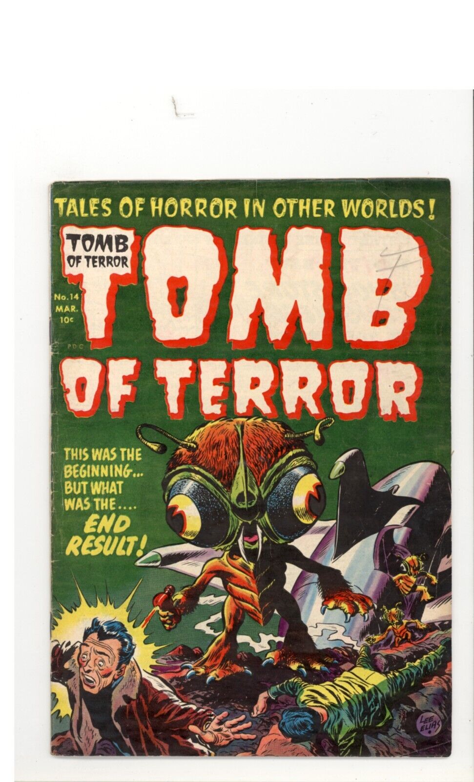 Tomb of Terror 14 VG/F Harvey Horror 1954