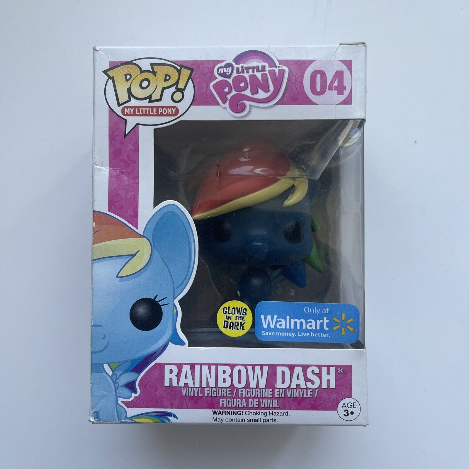 Funko Pop Vinyl: My Little Pony - Rainbow Dash - (Glow) - Walmart...