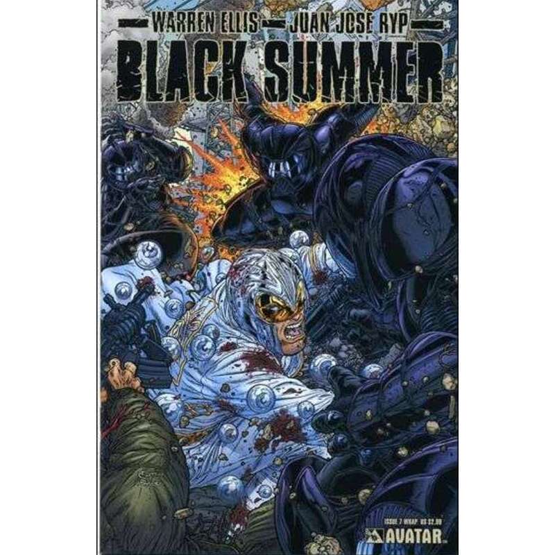Black Summer #7 Wrap Variant Avatar comics NM+ Full description below [n}