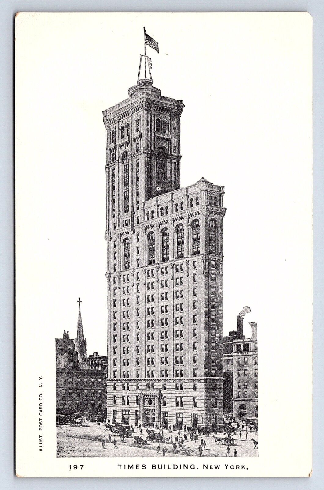 Postcard Times Building New York City NY c.1908