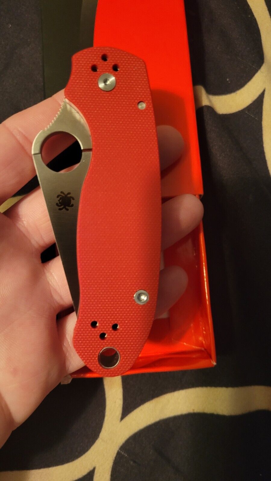 Spyderco Style Knife. Made In China. 