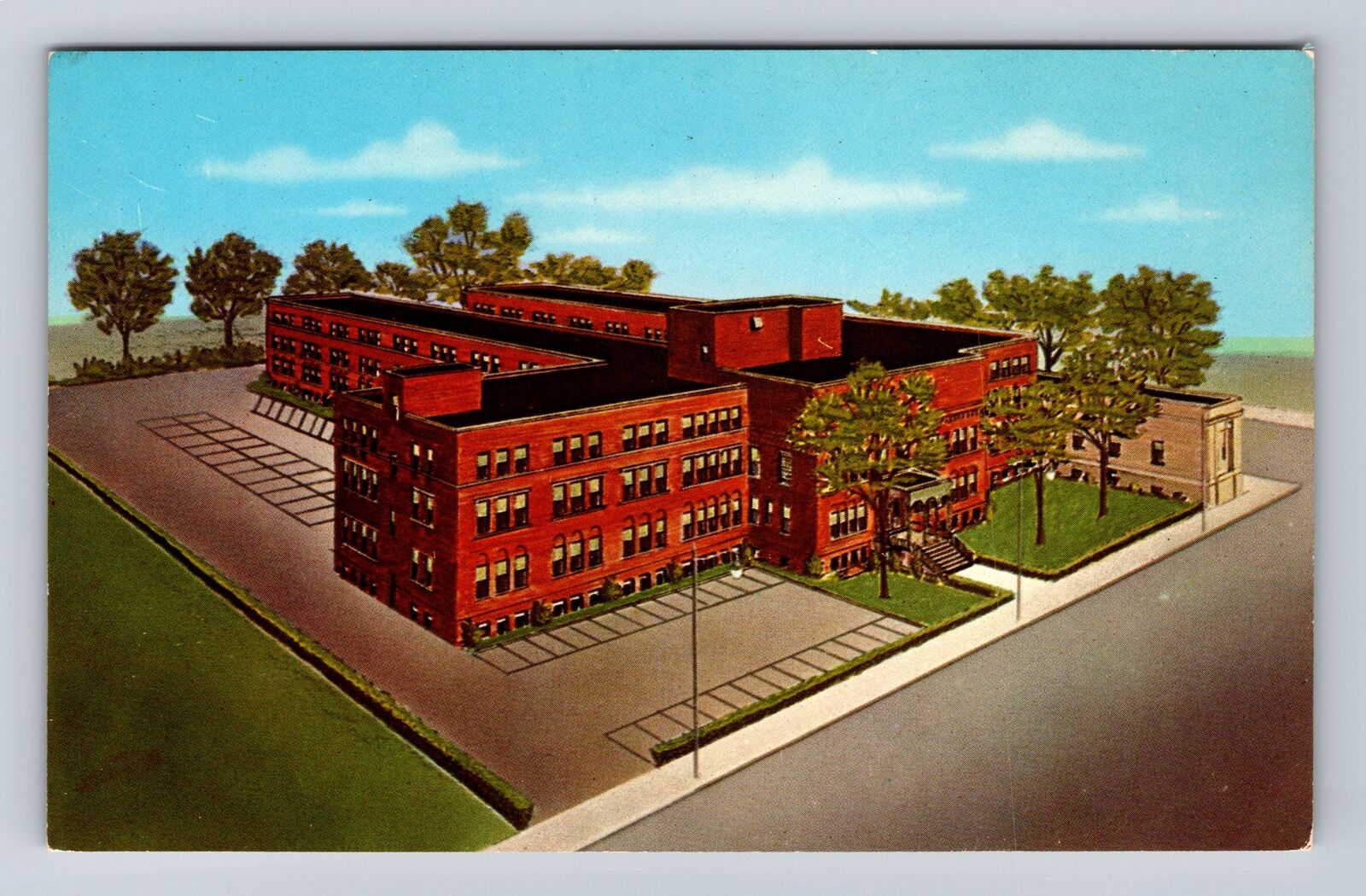 Cleveland OH- Ohio, Evangelical Deaconess Hospital, Antique, Vintage Postcard