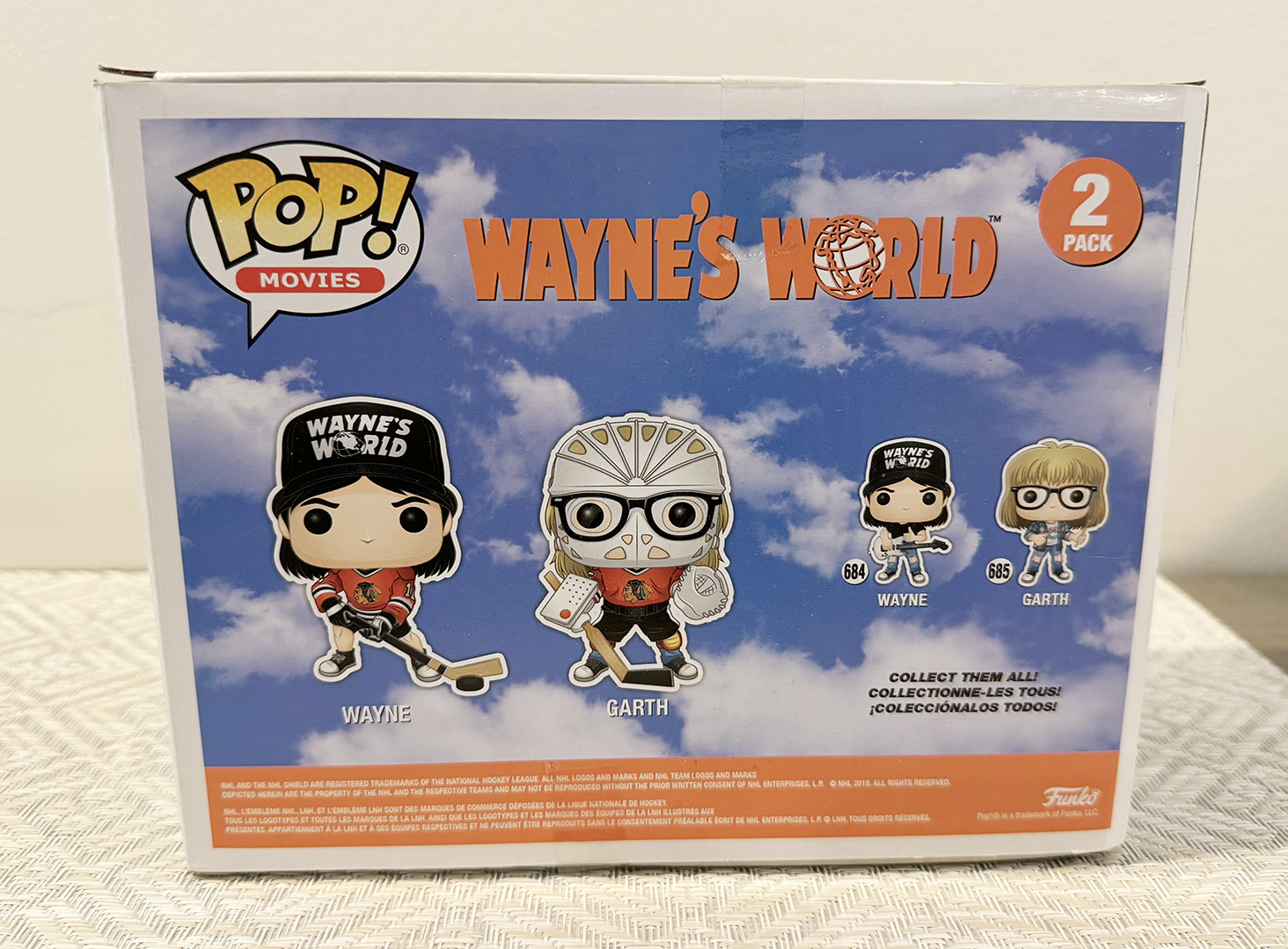 Funko Pop Wayne’s World Wayne & Garth Hockey 2 Pack Target Exclusive NIB