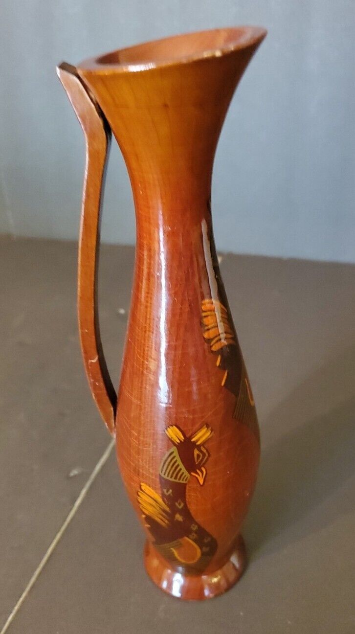 Wood Vase Romania 9\