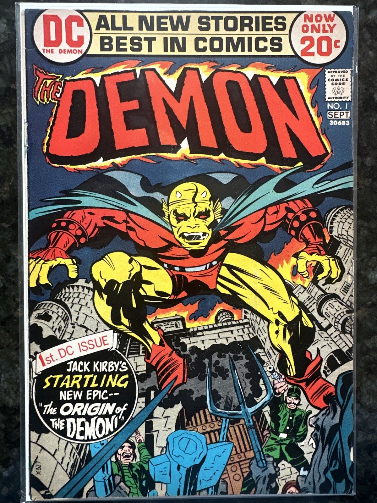 The Demon #1 1972 Key DC Comic Book 1st Appearance & Origin Of The Demon