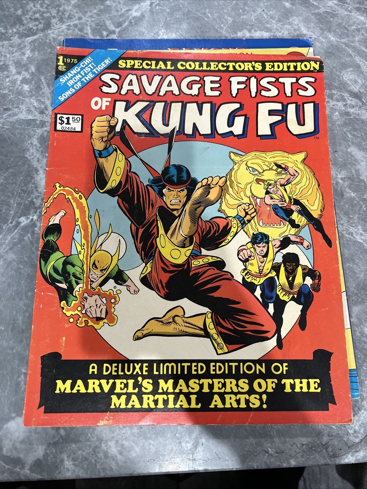 1975 MARVEL COMICS SAVAGE FISTS of KUNG FU #1 Vintage