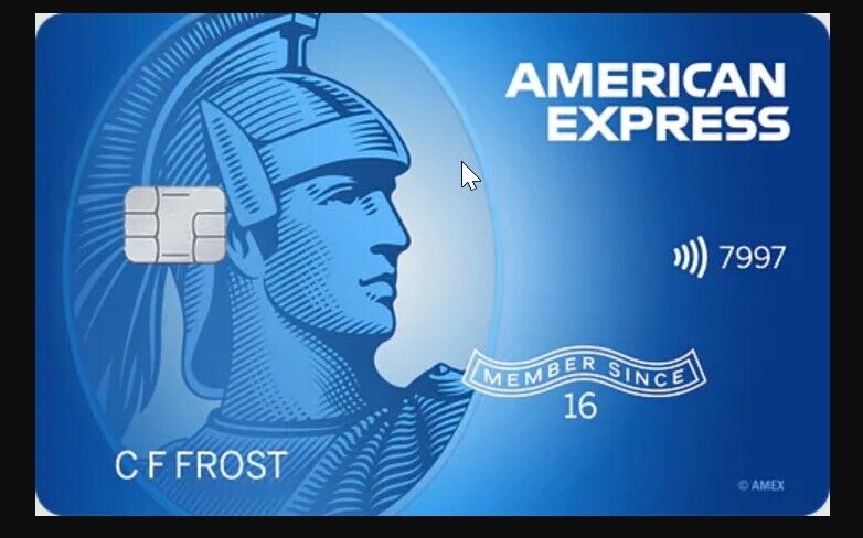 American Express Blue Cash Everyday. Cancelled. Collectible