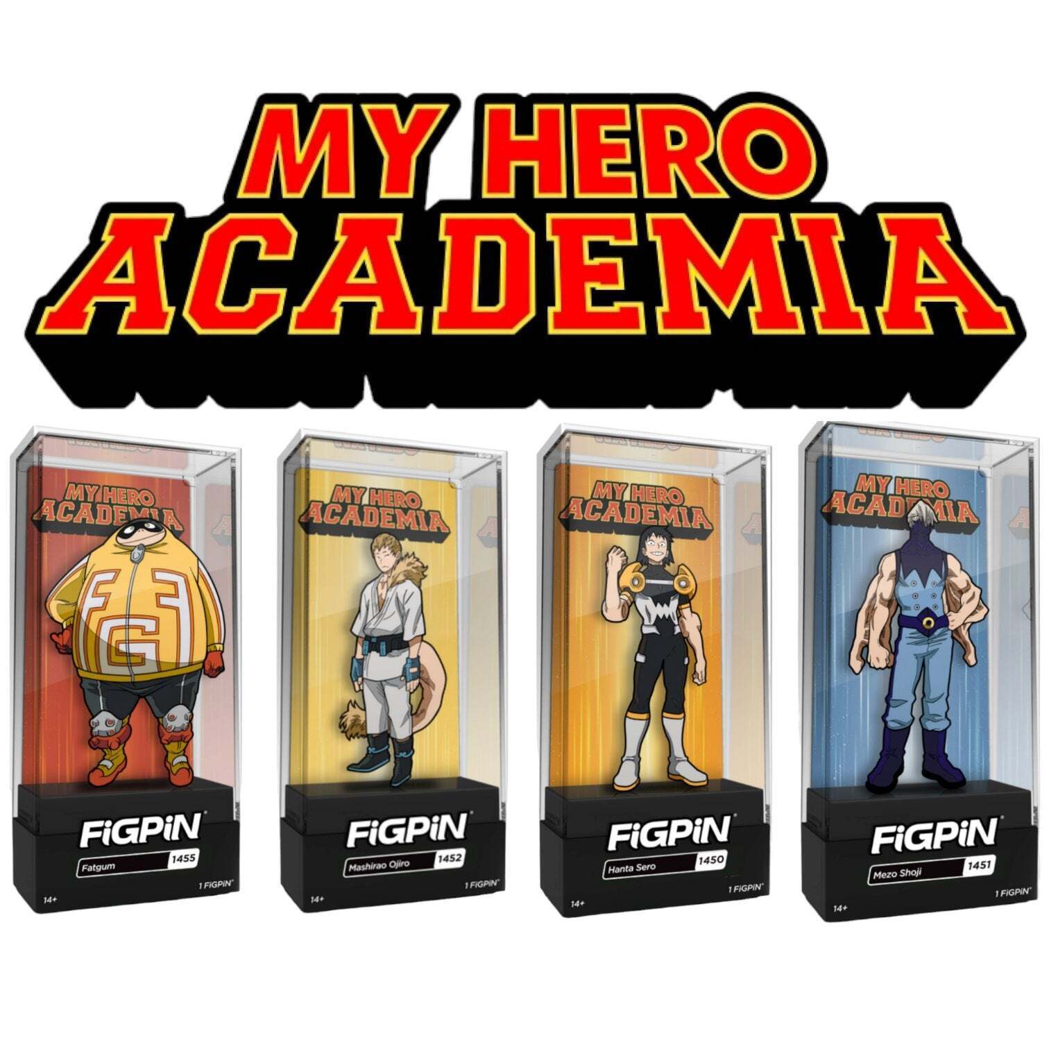FiGPiN Classic: MHA My Hero Academia - Set of 4