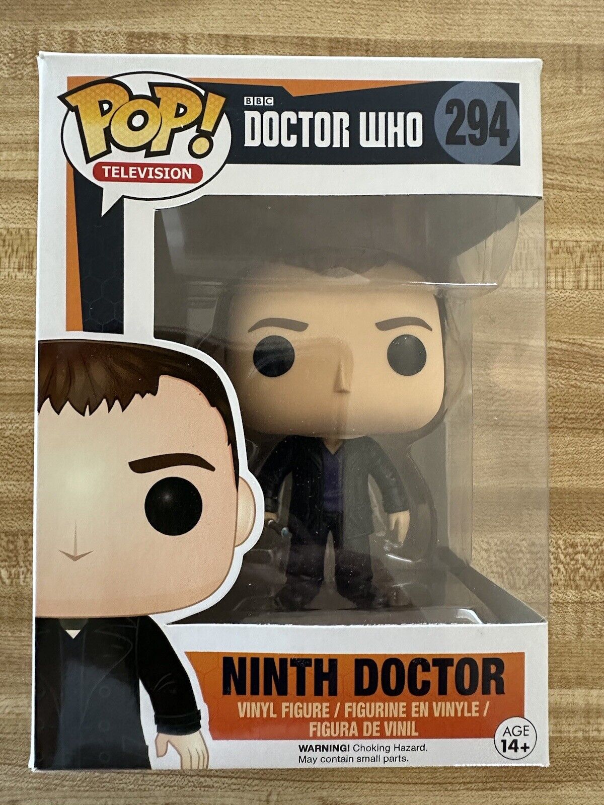 Funko Pop - Doctor Who-  Ninth Doctor - VAULTED - HTF-  294