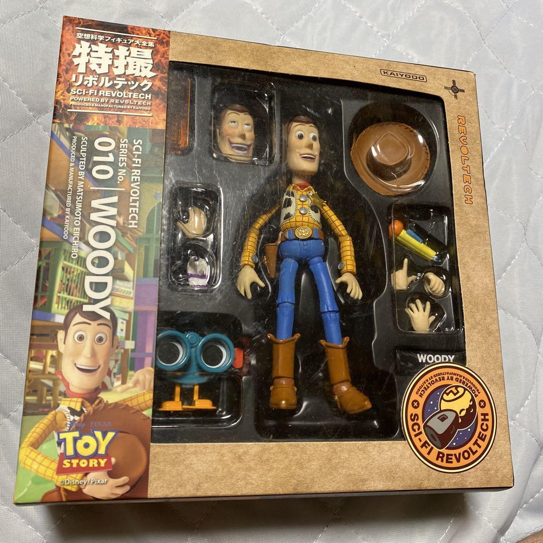 TOKUSATSU Revoltech No.010 TOY STORY WOODY Figure Renewal Package Design Ver New