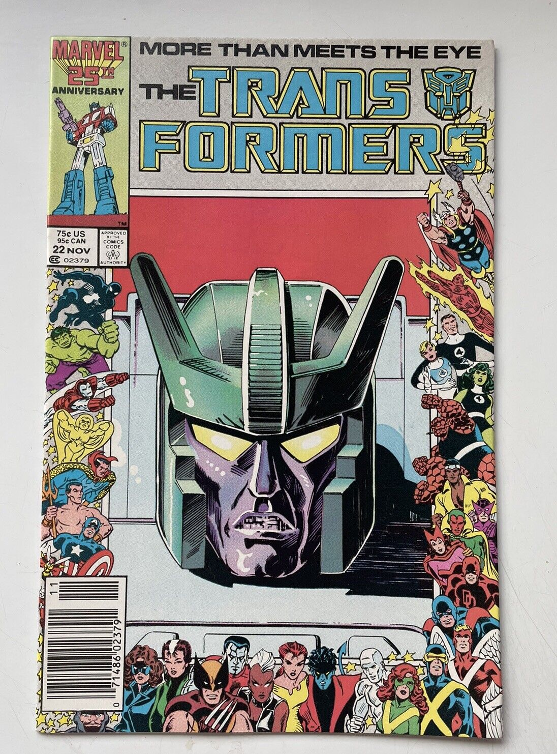 Transformers #22 (Nov 1986, Marvel)