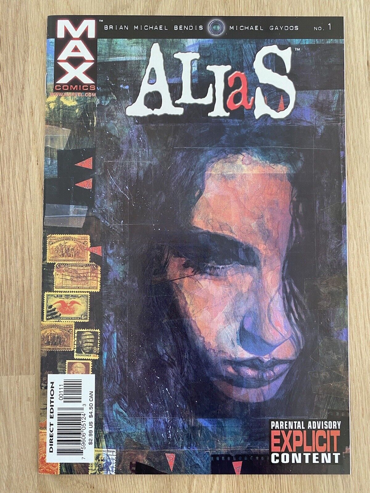 Alias #1 (Marvel Max Comics; 2001) 1st Appearance Jessica Jones NM Key