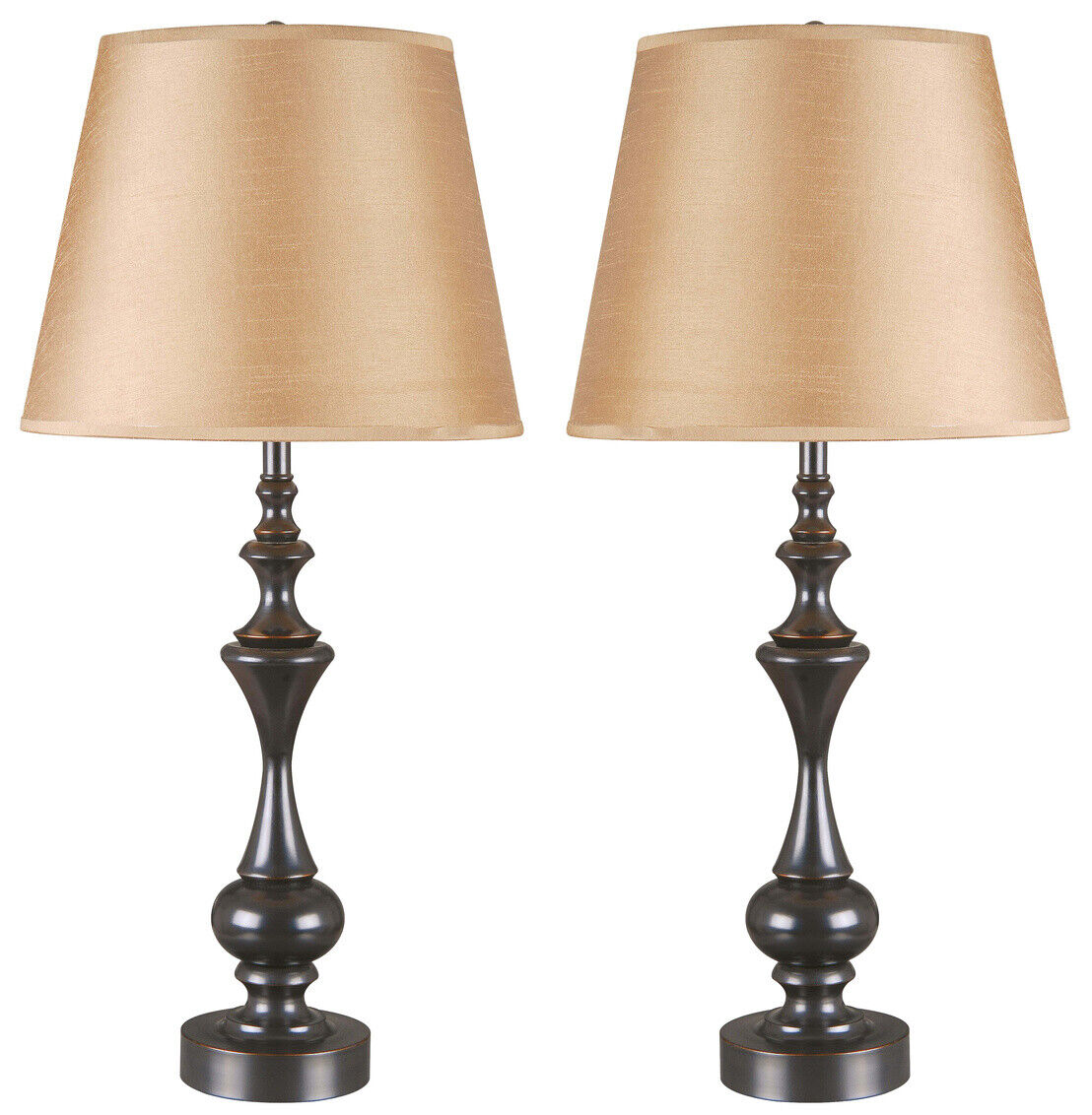 Kenroy Home 32200ORB Stratton Lamp Set - PACK OF 2 LAMPS