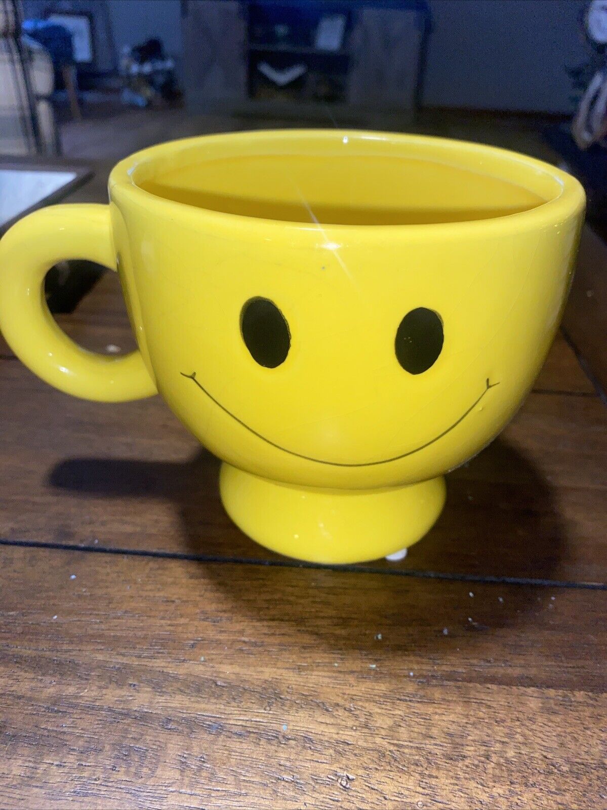 Large Smiley Face Happy Face Mug / Soup Bowl…