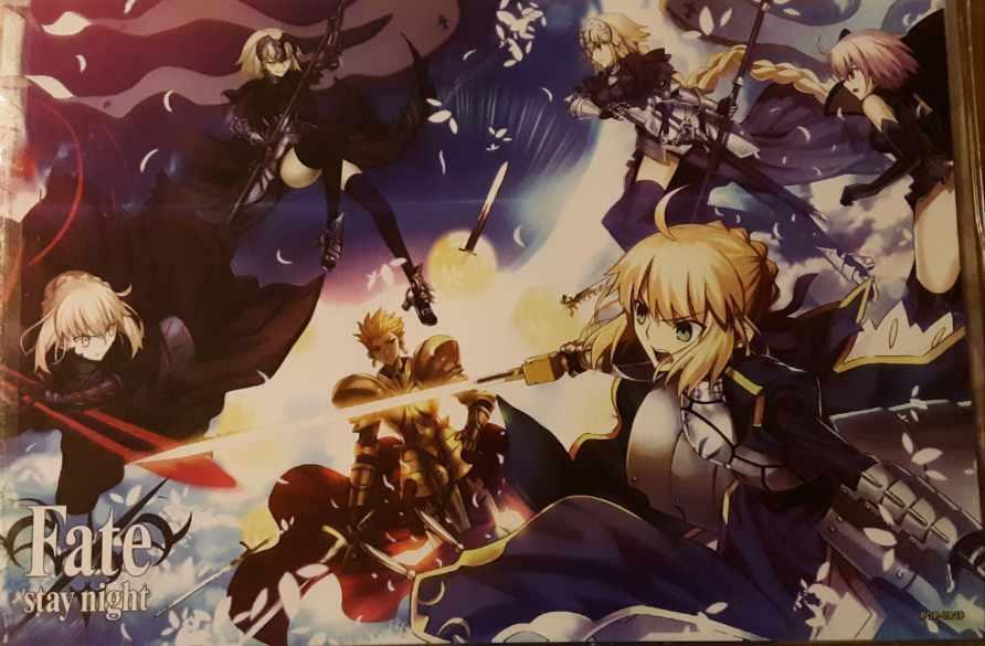 Fate Stay Night Poster 11.5x16.5