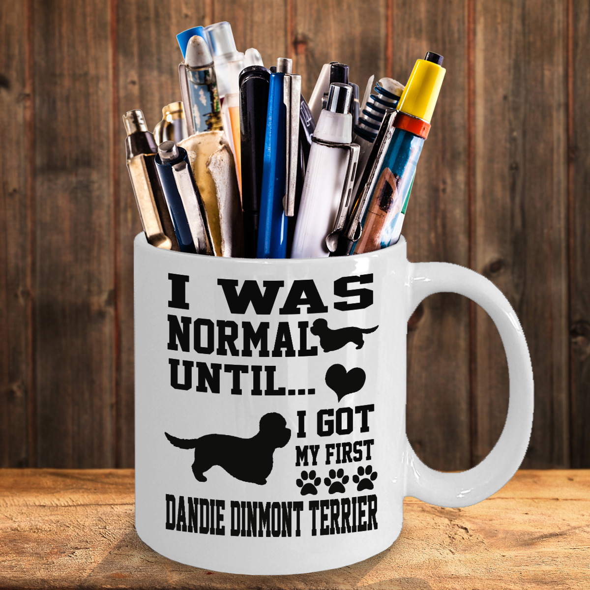 Dandie Dinmont Terrier Dog,Dandie Dinmont Terrier,Dandie Hindlee Terrier,Cup,Mug