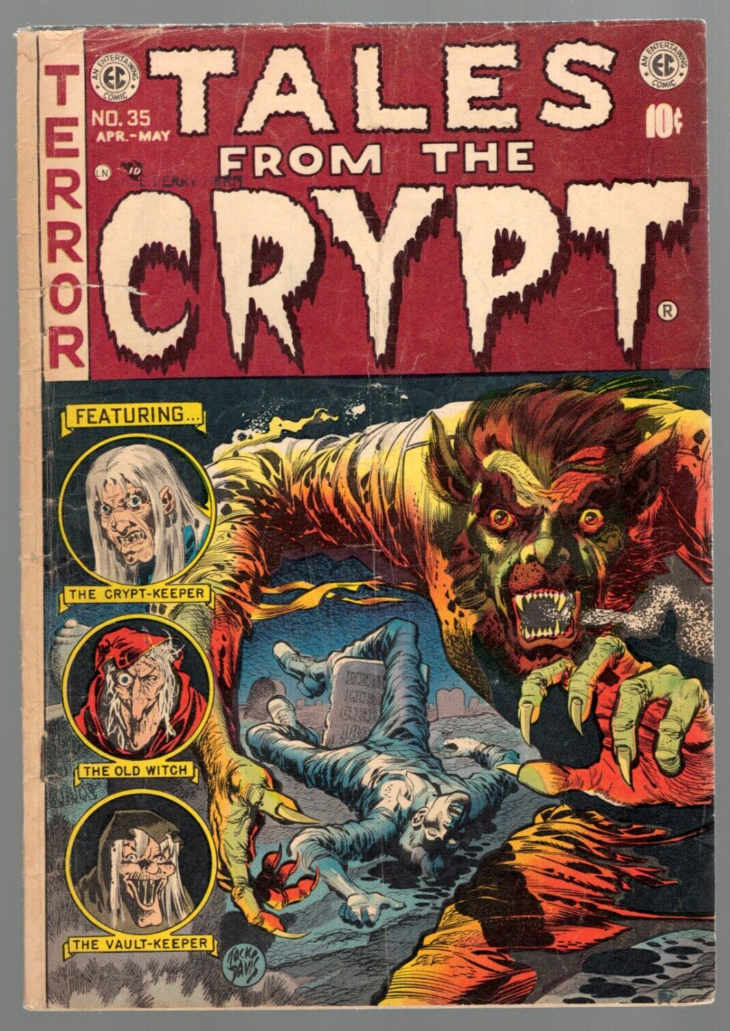 Tales from the Crypt #35 EC 1953 G/VG 3.0