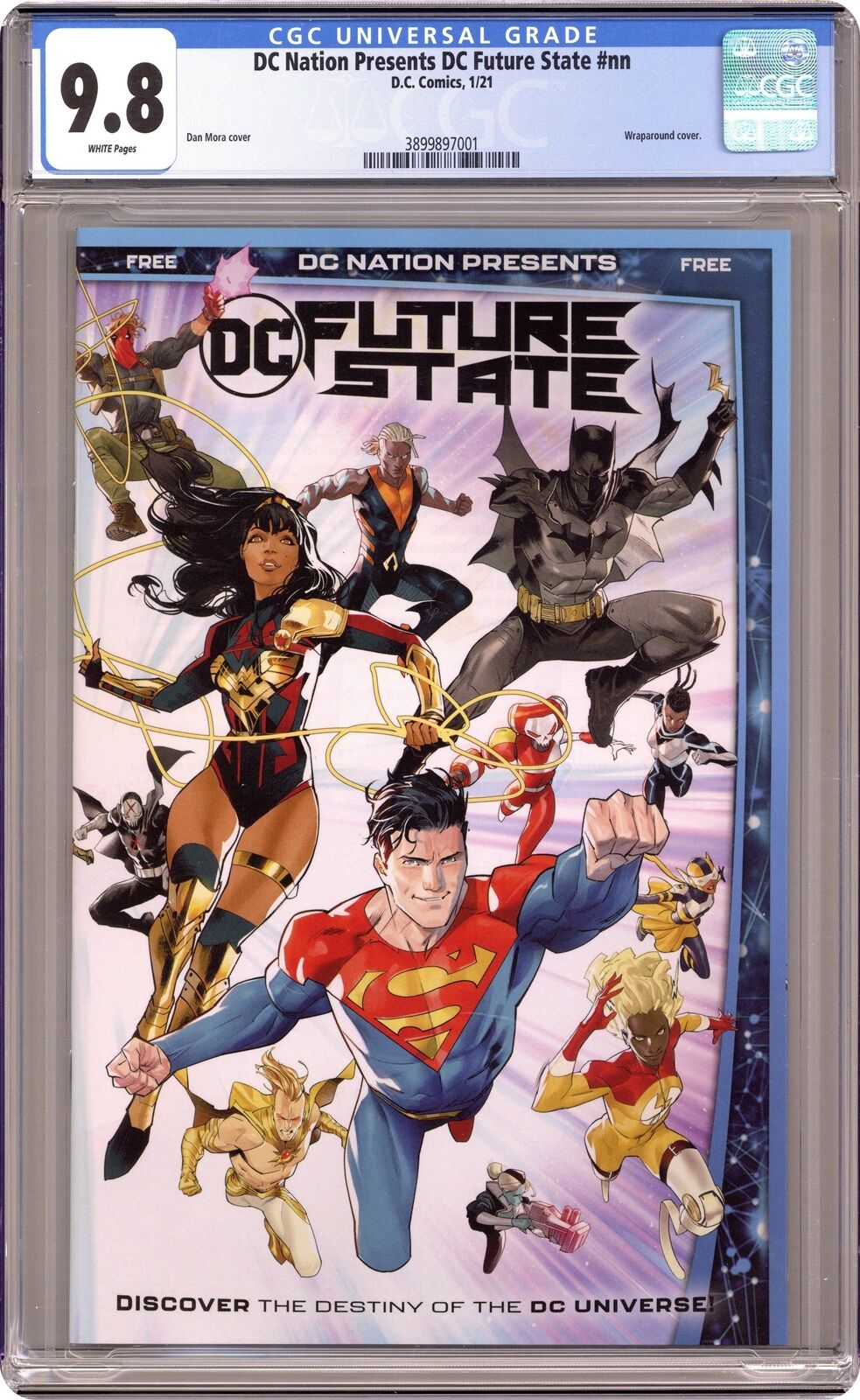 DC Nation Presents DC Future State #1 CGC 9.8 2021 3899897001