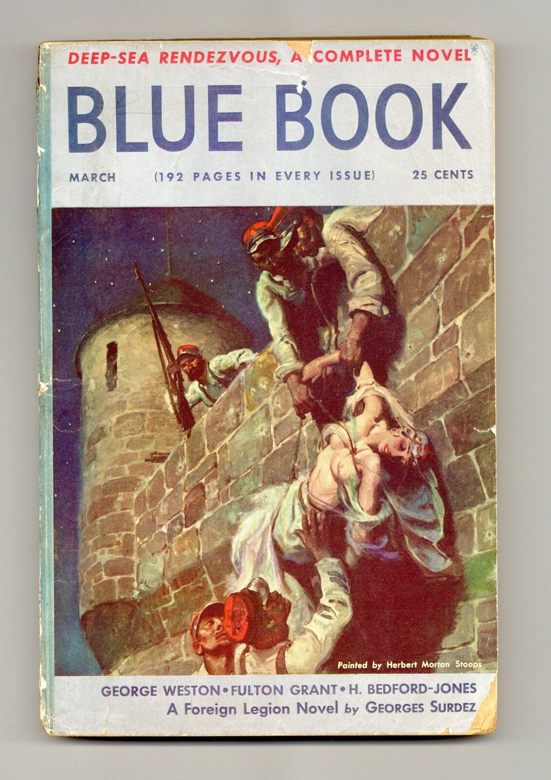 Blue Book Pulp / Magazine Mar 1940 Vol. 70 #5 GD/VG 3.0 TRIMMED