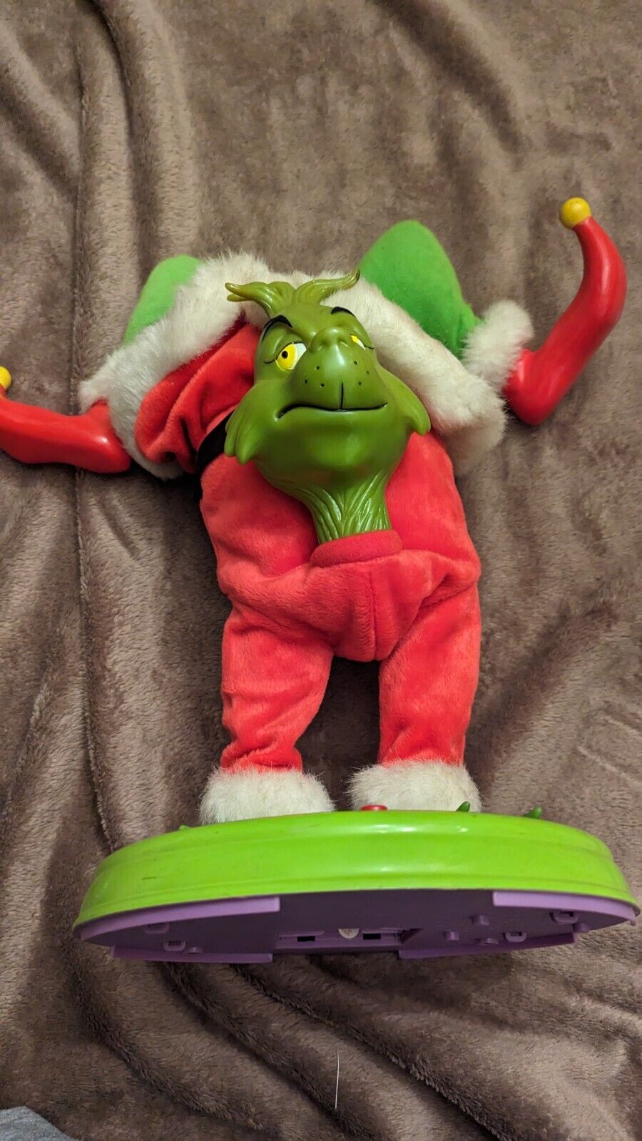2000 Dr Seuss Grinch Christmas Handstand Dancing Grinch 
