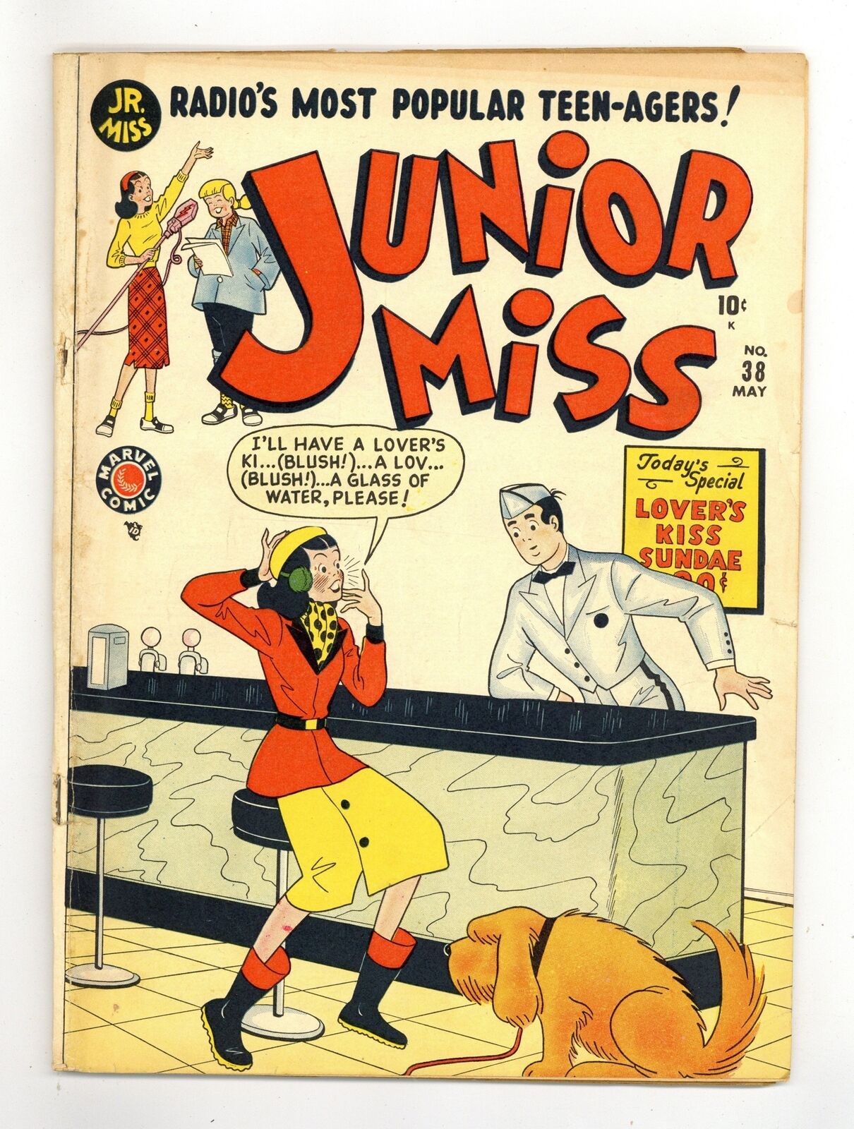 Junior Miss #38 GD/VG 3.0 1950
