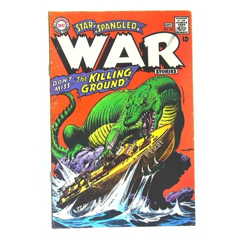 Star Spangled War Stories (1952 series) #134 in VG + condition. DC comics [d|