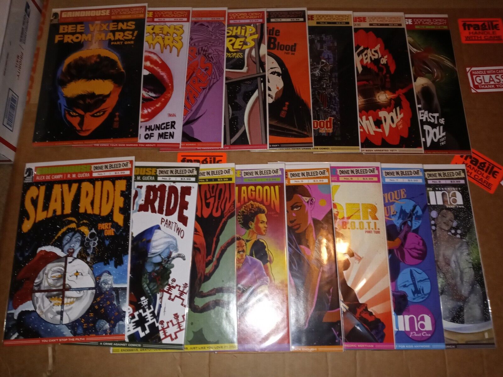 Grind House (Dark Horse Comics) Vol 1 & Vol 2 Complete 16 Issues