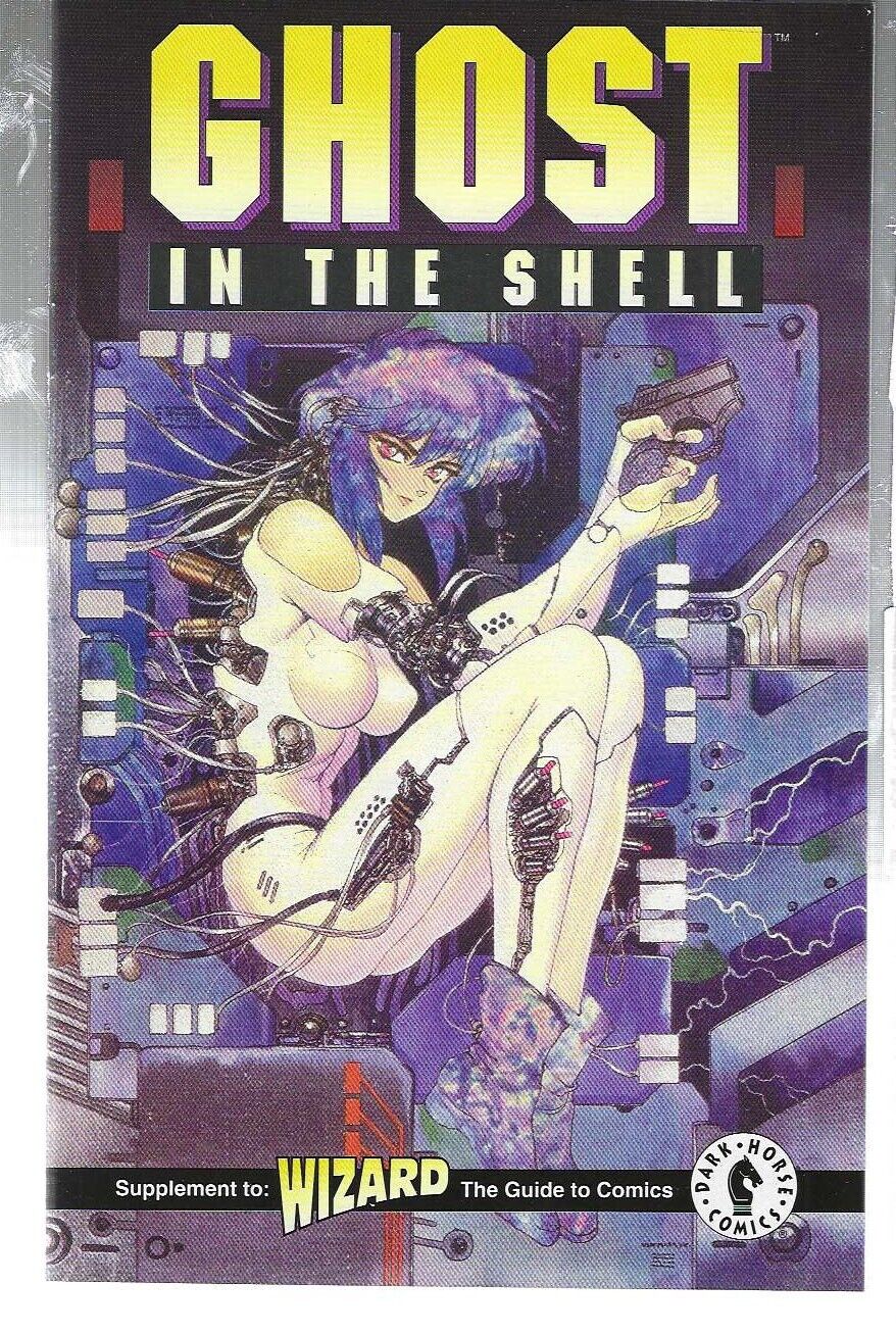 Ghost in the Shell #1 Wizard 1994 Ashcan Comic Book Dark Horse Comics NM