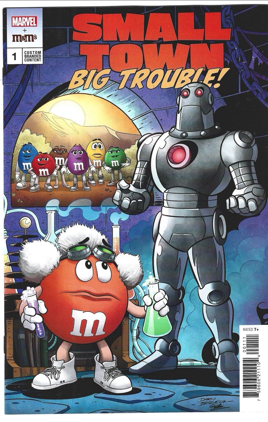 Small Town Big Trouble #1 M&MⓂ️ Marvel Comics 2024 First Printing NM Mars Brand