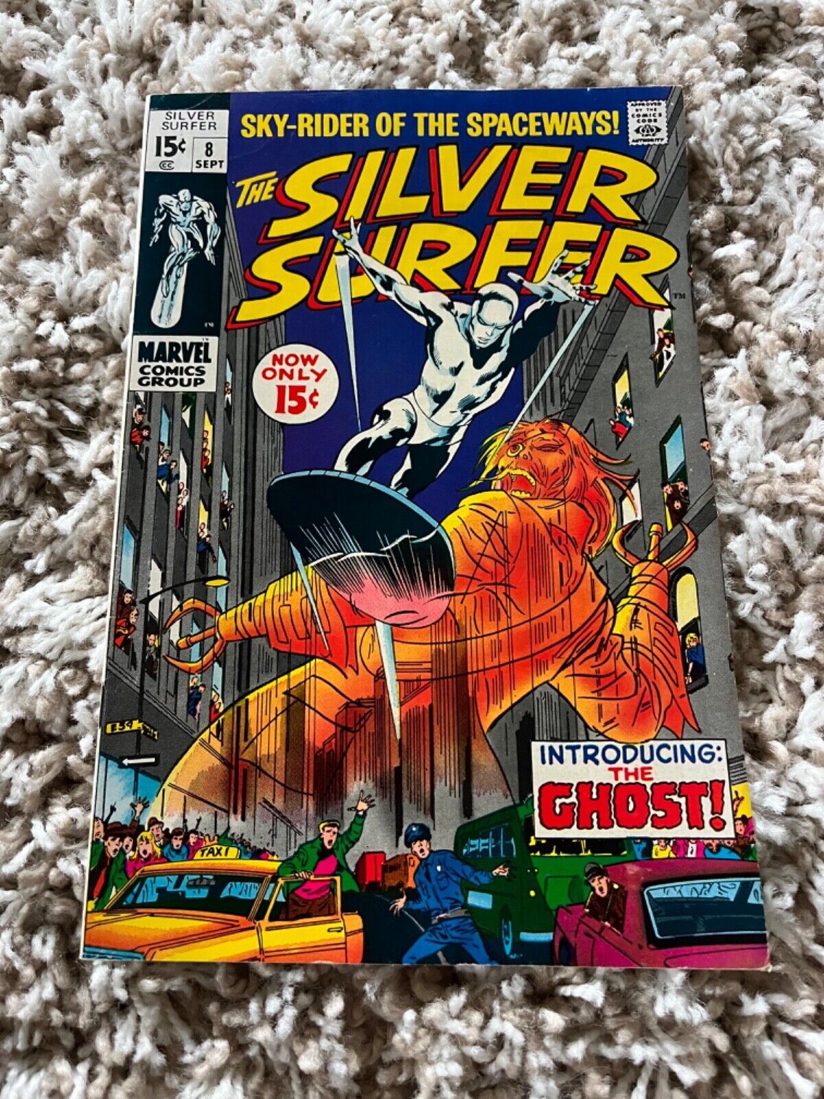 Silver Surfer #8 FN/VF 7.0 Marvel Comics 1969