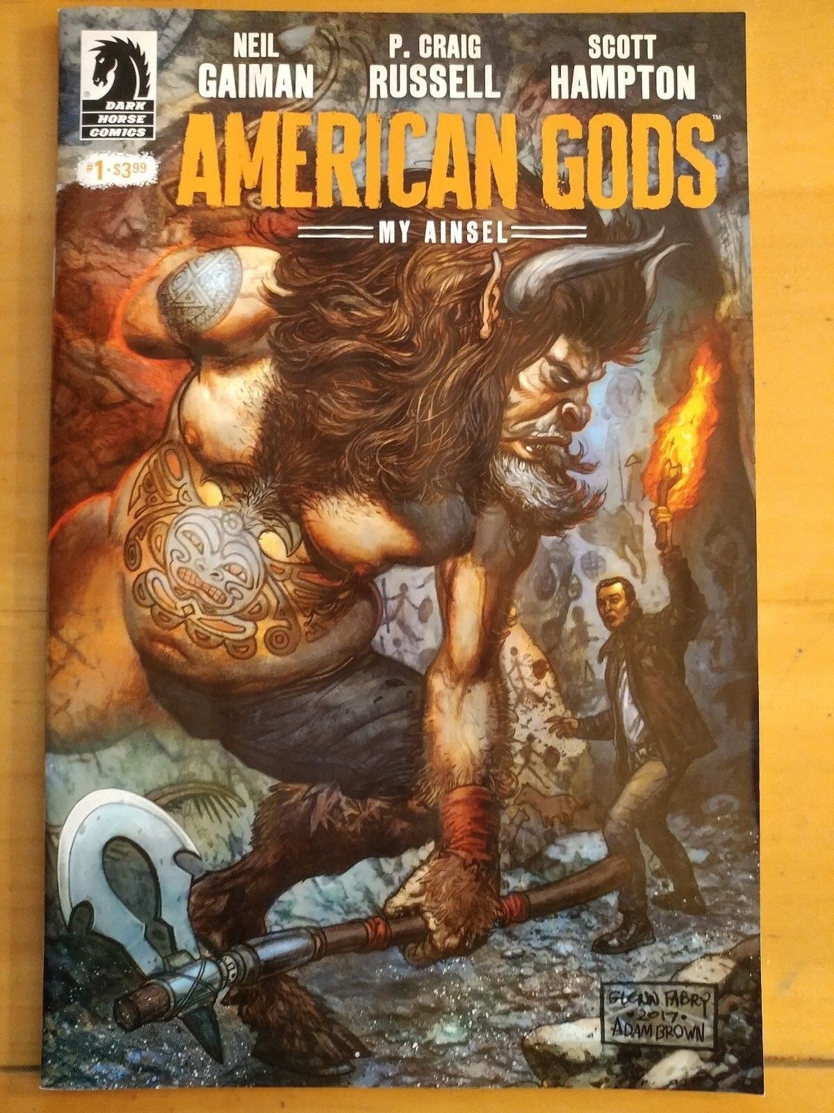 AMERICAN GODS: My Ainsel #1a (2018 DARK HORSE Comics) ~ VF/NM Book