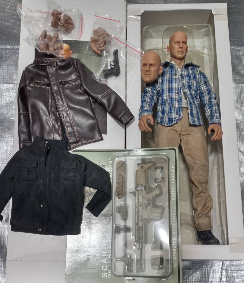 New 1 6 Die Hard Bruce Willis Action Figure John McClain