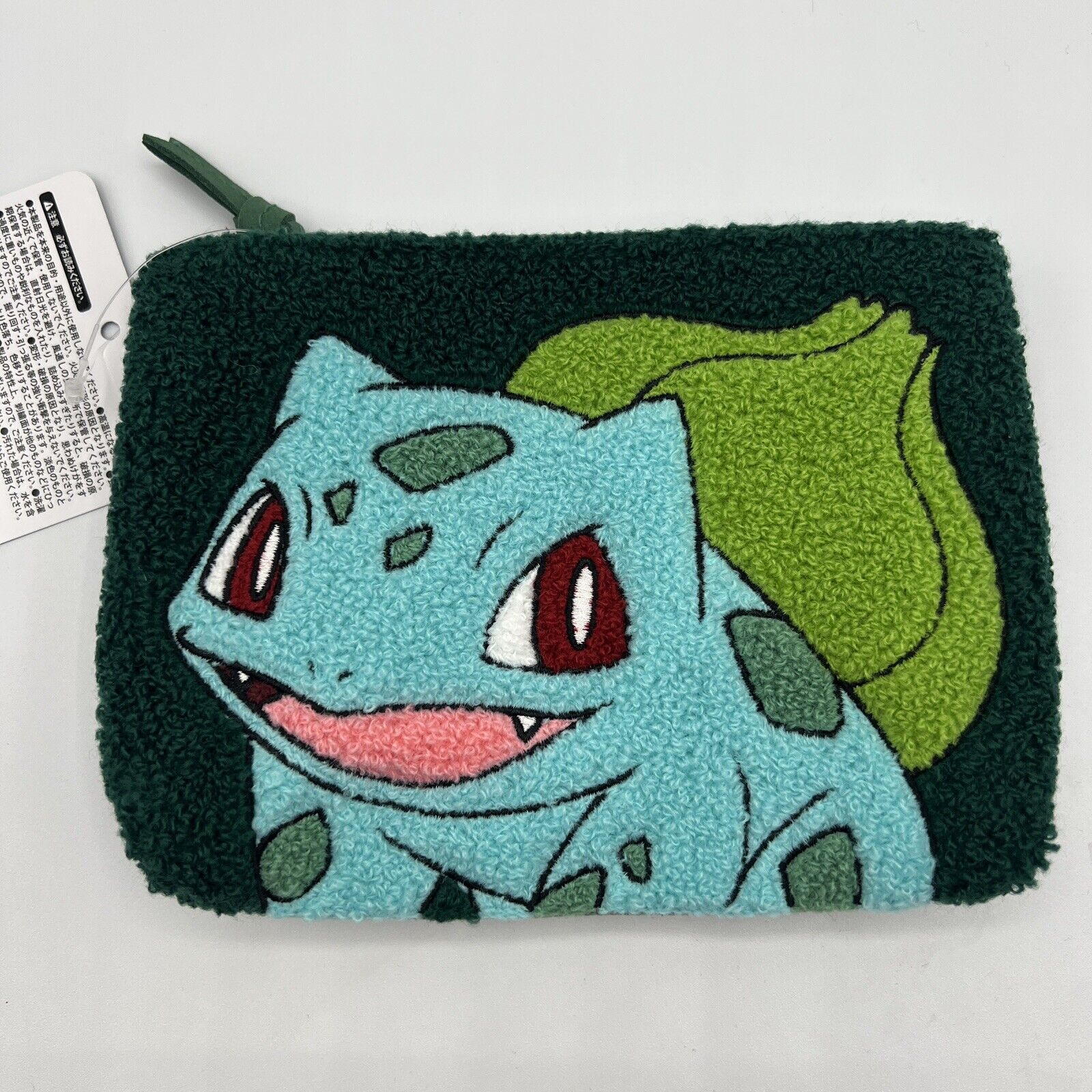 Pokémon Center Bulbasaur Sagara 3-pocket Pouch Bag Ragara Embroidery From Japan