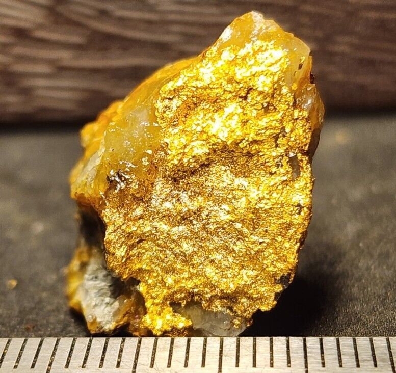 Gold Ore Specimen 5.5g Crystalline Gold Thumbnail - 1121 - Absolutely Stunning 