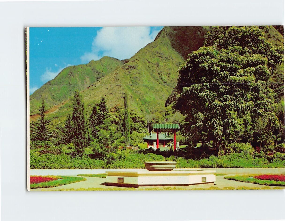 Postcard Heritage Gardens Iao Valley Maui Hawaii USA