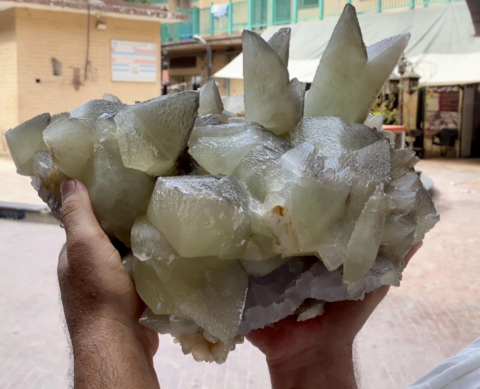12.2 Kg Fabulous Calcite Specimen From Baluchistan Pakistan.