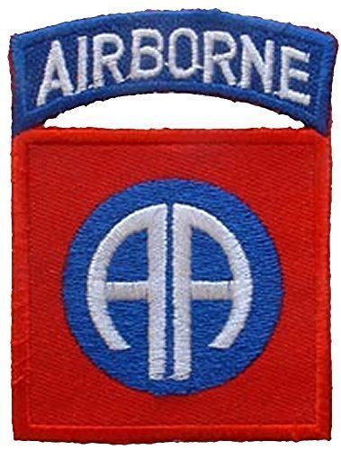 US ARMY 82ND AIRBORNE DIVISION ABD ABN DIV AA ALL AMERICAN PATCH PARATROOPER