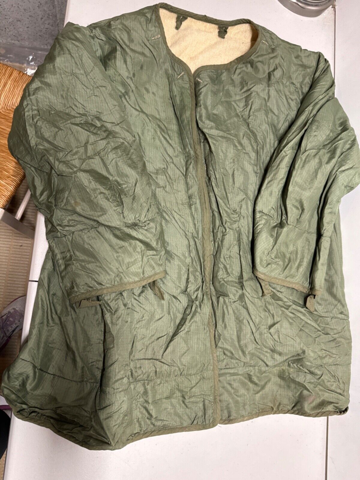 Vintage US Military Field Jacket cold weather liner