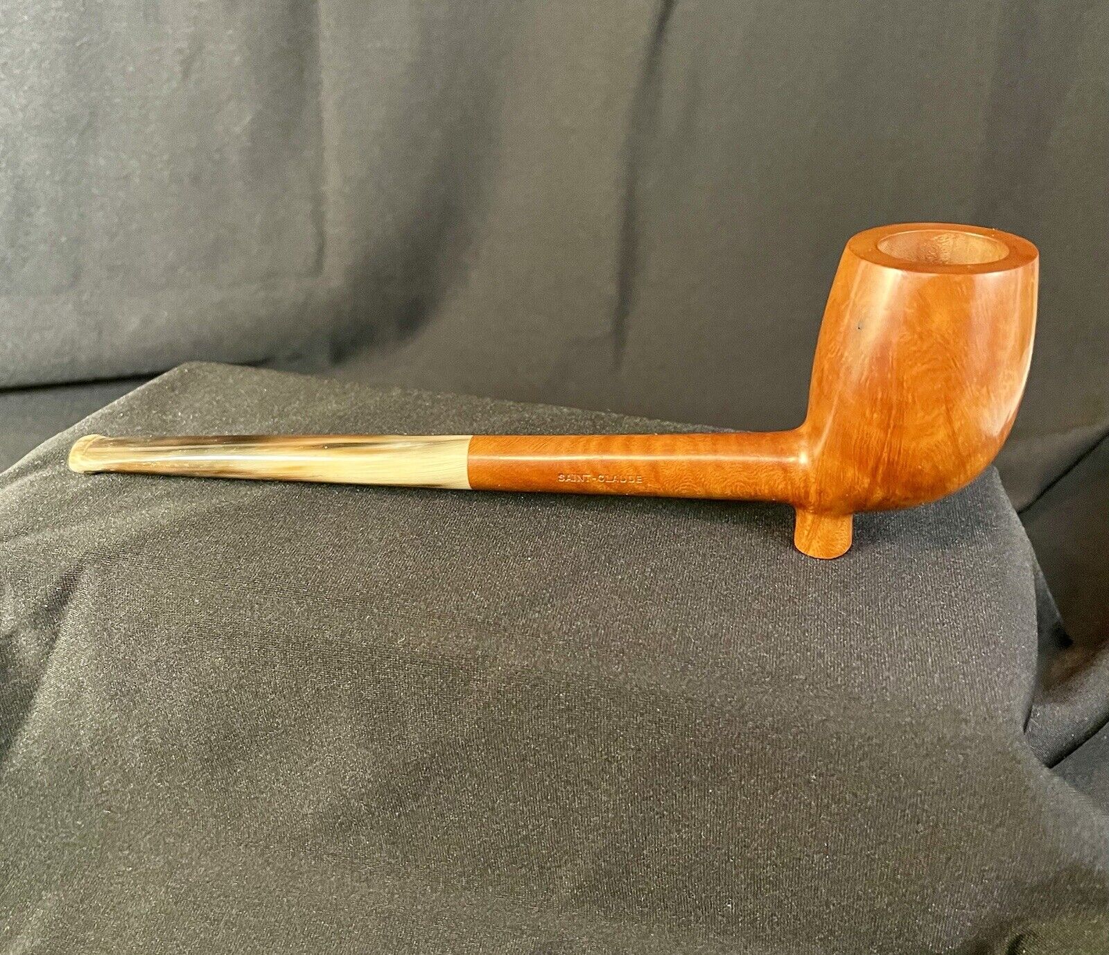 Unsmoked Early G.V.G Saint-Claude First Quality Cutty W/ Horn Stem ~ LOOK Rare